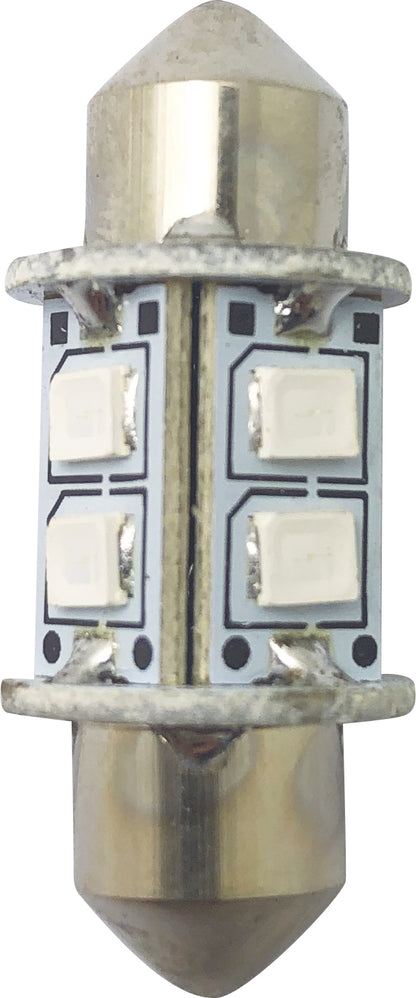 1852 LED lanternepære festoon 2-pk