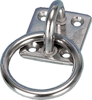 Ringplate m/løs ring, syrefast