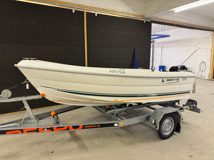 Quicksilver 410 Fish med Mercury F20